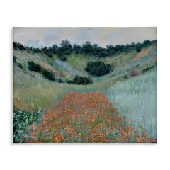 Stupell Industries Classic Poppy Field in Hollow Canvas Wall Art Design by one1000paintings