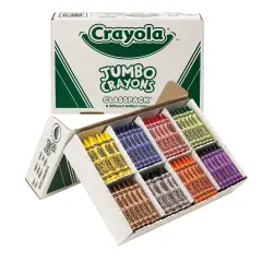 Crayon Classpack&reg;, Jumbo Size, 8 Colors, 200 Count