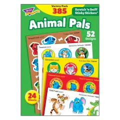 Animal Pals Stinky Stickers&reg; Variety Pack, 385 ct.
