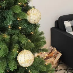 10cm Ball With Stud Accents 2 Pcs