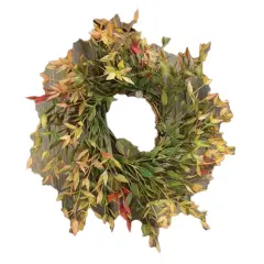 Velvet Ash Wreath, 12"