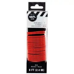 NEON LIGHTS - Heidi Swapp - WIRE - RED - 8 FT 314217 by American Crafts