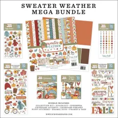 Echo Park 12"X12" Sweater Weather Mega Bundle Collection Kit