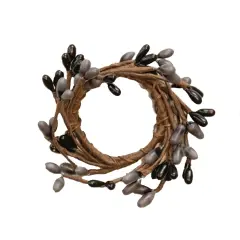 Mini Pip Berries Ring Grey