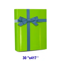 Dependable Solid Wrapping Paper 30" x 417' 60 lbs for Large Gifts