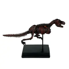 Tyrannosaurus Rex Skeleton Statue T-Rex on Museum Mount