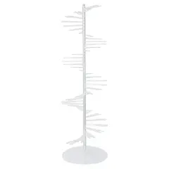 Clear 4.5 feet Spiral Acrylic Champagne GLASS FLUTE HOLDER Display Stand Party