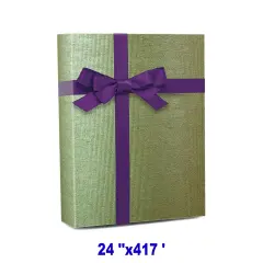 Durable Solid Wrapping Paper 24" x 417' 70 lbs for Every Occasion