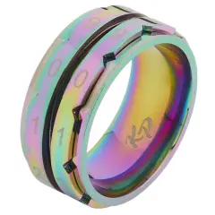 KnitPro Rainbow Row Counter Rings-Size 8