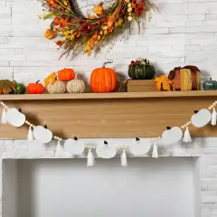 Fall Decorations for Home Fall White (	Main Orange)