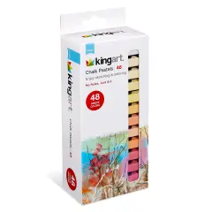 KINGART&reg; Chalk Pastels 48 pc