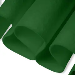 FabricLA Acrylic Felt Fabric - 72" Inch Wide 1.6mm Thick Felt by The Yard - Use Soft Felt Sheets for Sewing, Cushion, and Padding, DIY Arts & Crafts (10 Yards, Green)
