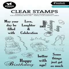 Studio Light Essentials Clear Stamps-Turning Pop-Out