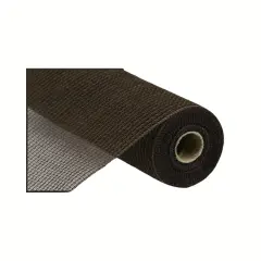 Chocolate Faux Jute Mesh Roll &ndash; 10.25"x10yd Rustic Craft-RY831231