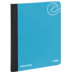 Enday W/R 100 Ct. Premium Composition Book Blue