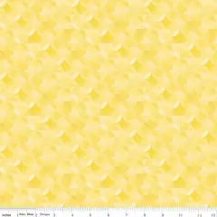 Kaleidoscope in Yellow (c16515-yellow) | New Box of Crayons | Riley Blake Designs | Riley Blake