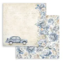 Stamperia Double-Sided Cardstock 12"X12"-Timeless Vintage Car