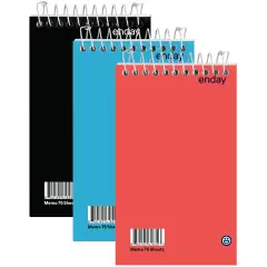 Enday 3 x 5 Memo Pads 75 Count