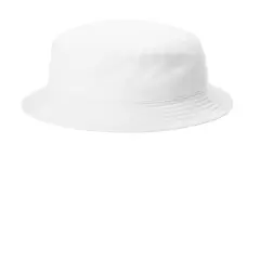 Port Authority&reg; Twill Short Brim Bucket Hat White
