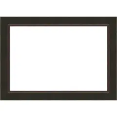 Milano Bronze Framed Dry Erase Magnetic Board