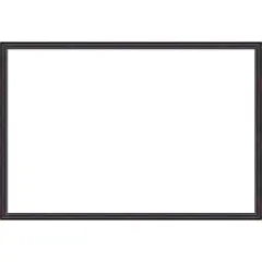 Dark Bronze Scoop Framed Dry Erase Magnetic Board