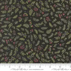 Black Emmitt And Ivy Holly Blenders 44"/45" Fabric Per Yard