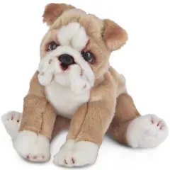 Bearington Tug The English Bulldog Plush, 13 Inch Dog Stuffed Animal, For Ages 3-14 Multicolor