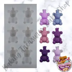 Royal Teddy Team Silicone Mold