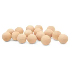 Wooden Balls, Assorted Unfinished, Round, Birch Hardwood Craft Balls | Woodpeckers