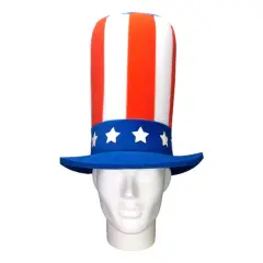 USA Top Hat Patriotic Party Accessory for Every Celebration