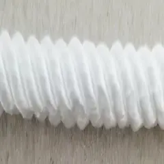 3/16" Twist Cord Rope Trimming - 18 Continuous Yards - MADE IN USA! White