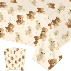 2PCS Teddy Bear Tablecloth