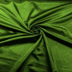 1 Yard Stretch Charmeuse Satin Fabric Silky Lightweight Satin 58-60 inches Wide Bamboo Green