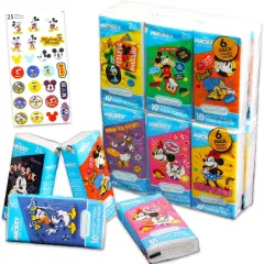 12 Packs of 10 Sheets (120 Tissues) & Sticker