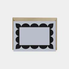 Big Scallop Border Note Cards II