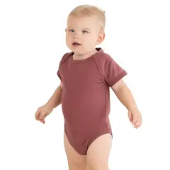 Rabbit Skins&reg; Infant Fine Jersey Bodysuit - 4424 Rouge