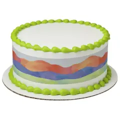 Adventure Edible Cake Border 2.5x10 inchs