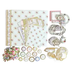 China Cabinet Paper Crafting Kit