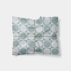 Circle Checker Gift Wrap III