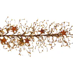 Pip Berries Garland With Stars Old Gold