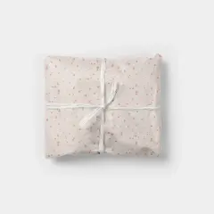Cream Ink Splot Pattern Gift Wrap