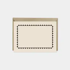 Sawtooth Border Note Cards IV