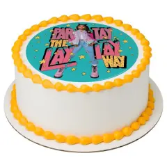 That Girl Lay Lay Partay The Lay Lay Way PhotoCake&reg; Edible Cake Topper Icing Image for 6 inch Round cake or larger