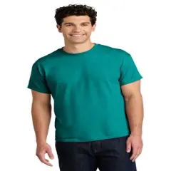 Gildan&reg; Heavy Cotton Crewneck Short Sleeve T-Shirt Ant Jade Dome