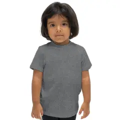 BELLA + CANVAS&reg; Toddler Crewneck Short Sleeve Jersey T-Shirt Deep heather