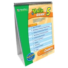 Math Skills Curriculum Mastery&reg; Flip Chart, Grade 5