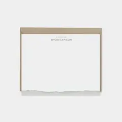 Torn Paper Edge Note Cards