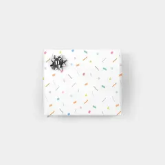 Colorful Confetti Pattern Gift Wrap