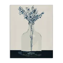 Stupell Industries Wildflowers in Glass Vase Canvas Wall Art Design by Carol Robinson