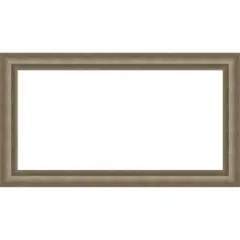 Angled Framed Dry Erase Magnetic Board Bronze